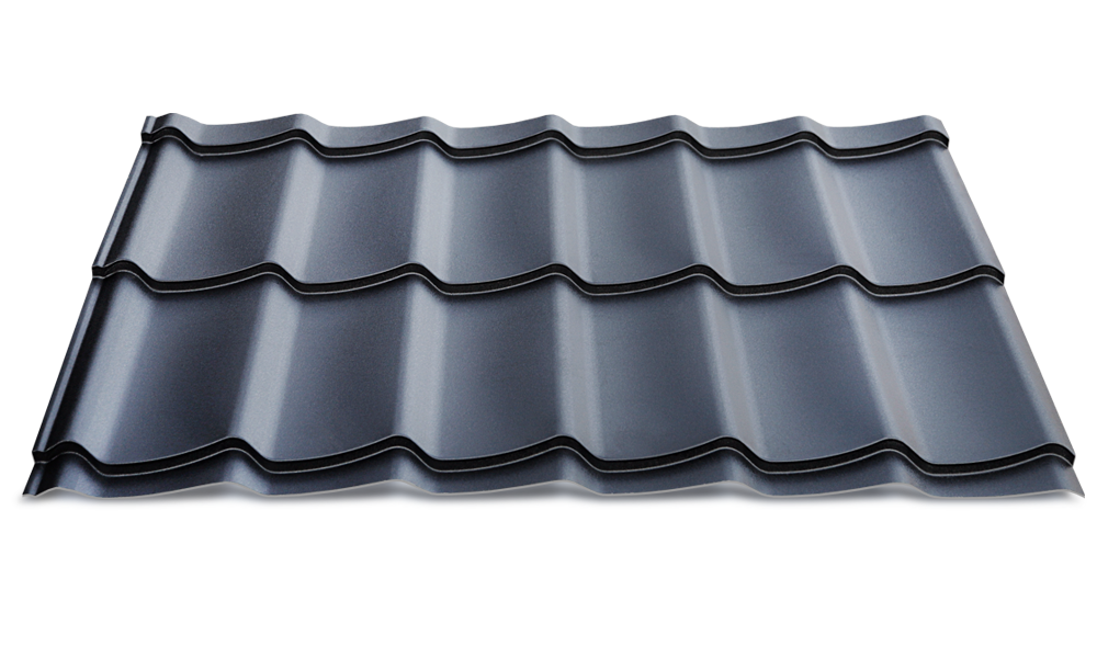 Plechová střešní krytina Hornval H4 20 / 350 Super 25 Polyester Gloss